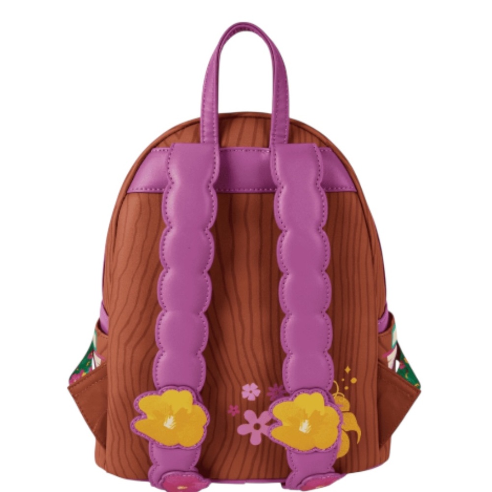 Loungefly Disney Tangled Rapunzel Exclusive Books Mini Backpack.  - Picture 4 of 5